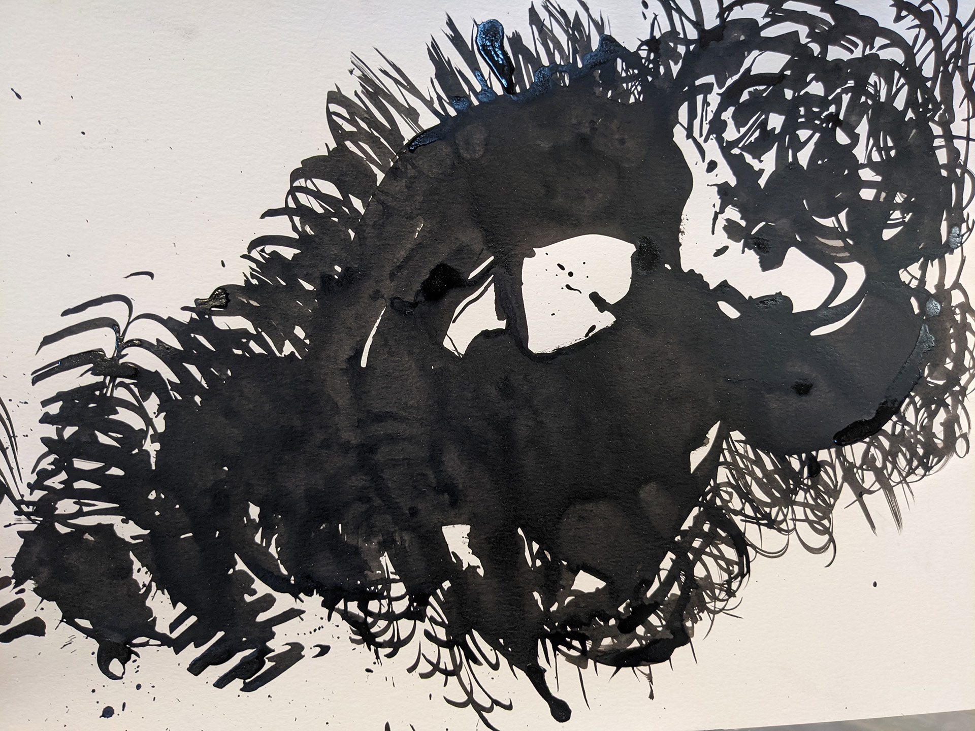 Small Scale Mixed Media on Paper