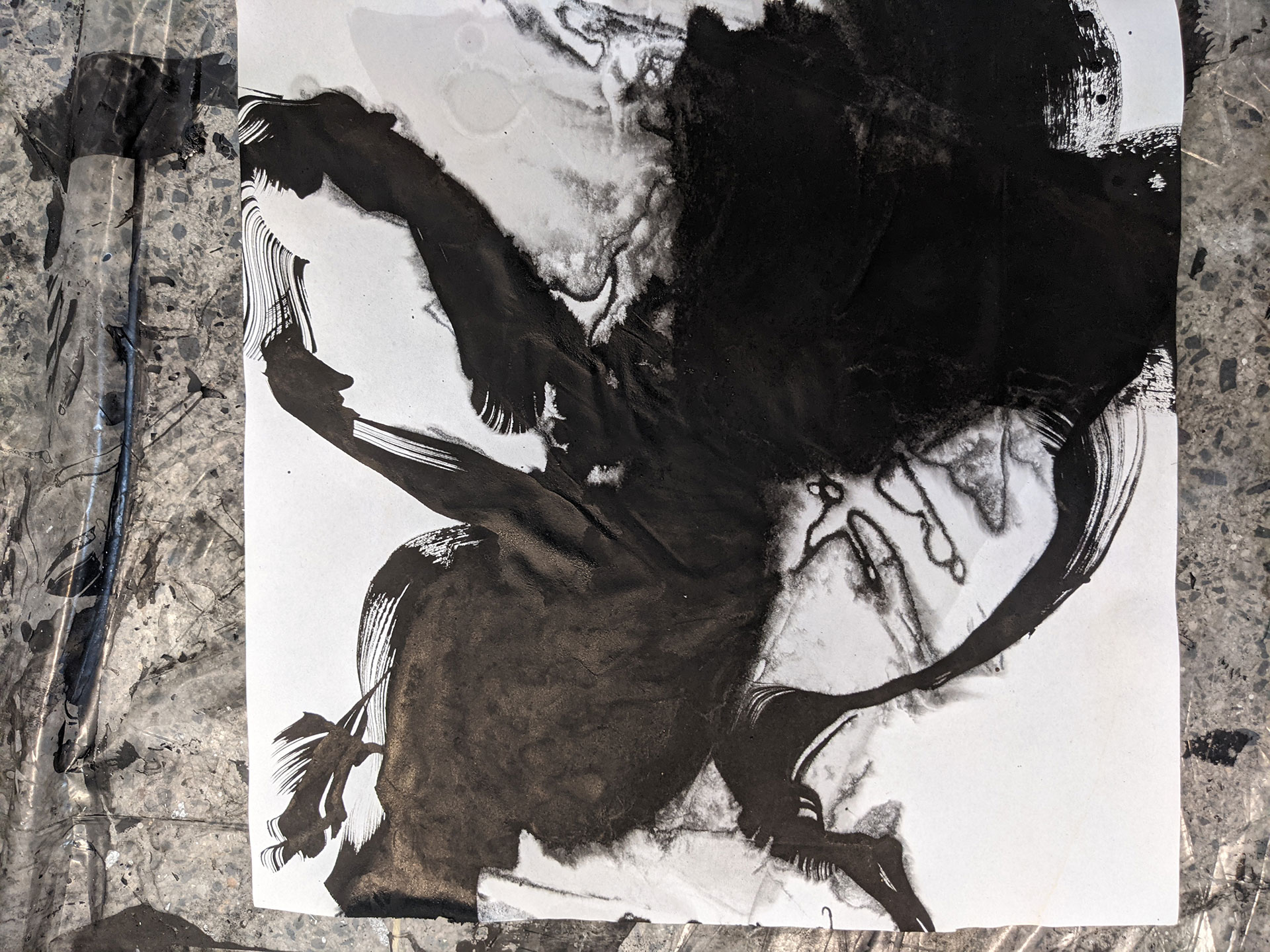 Small Scale Mixed Media on Paper