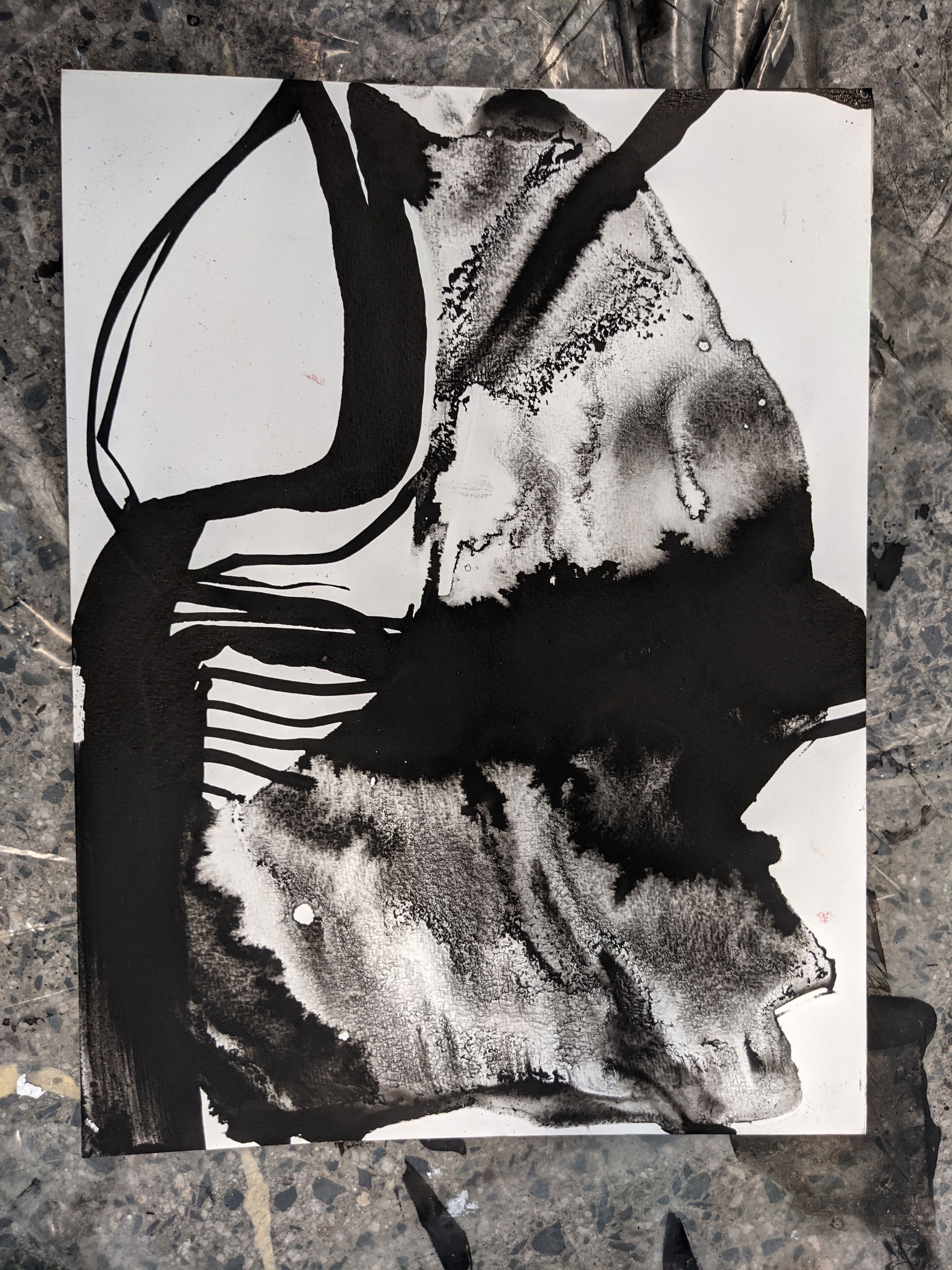 Small Scale Mixed Media on Paper