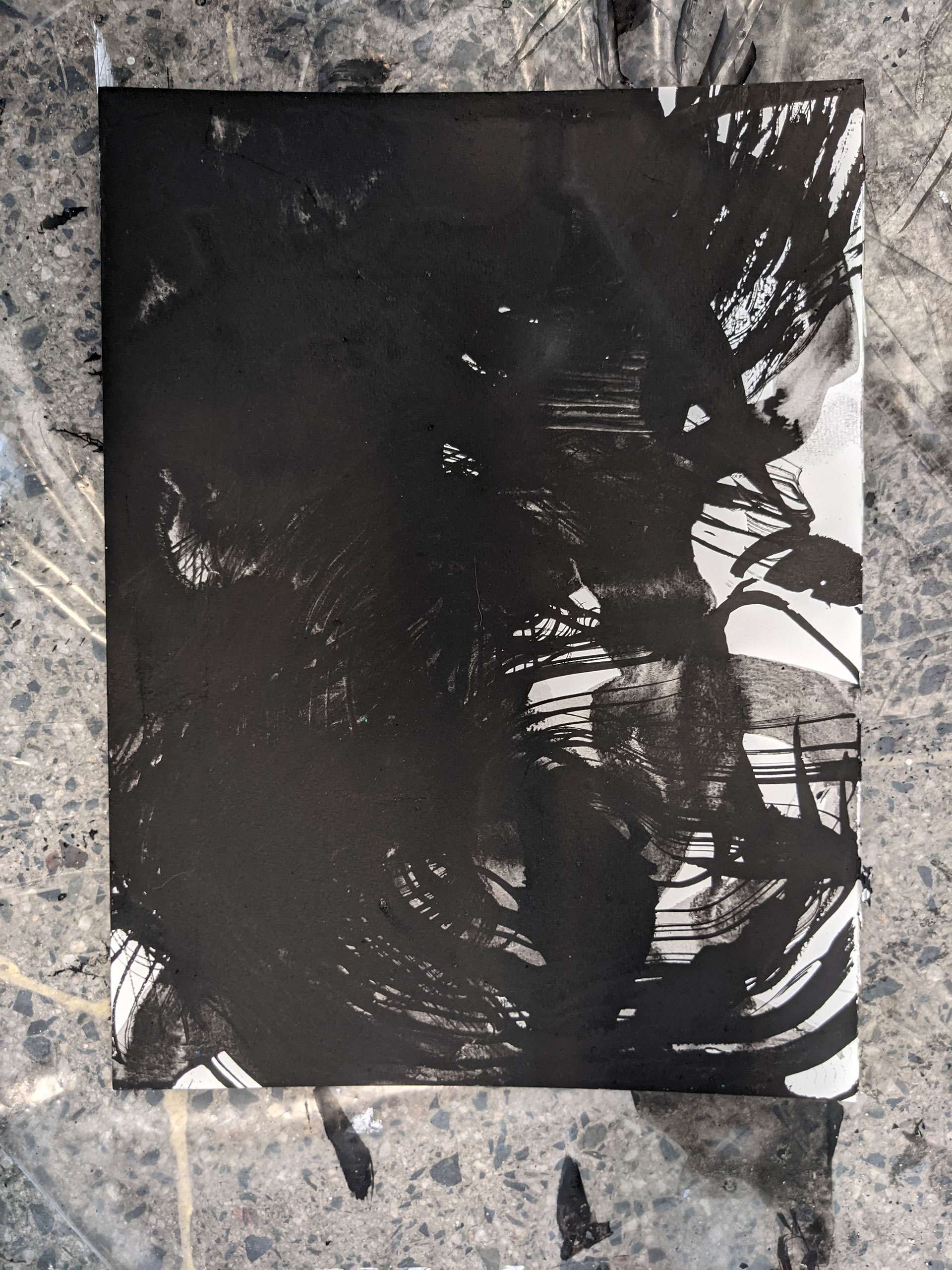 Small Scale Mixed Media on Paper