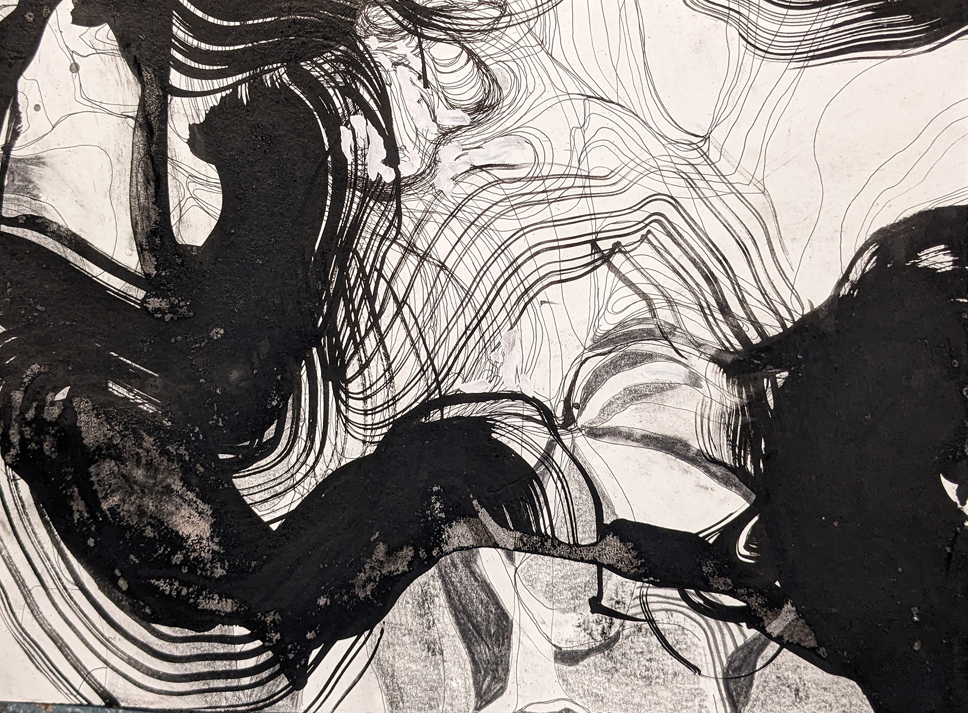 Small Scale Mixed Media on Paper