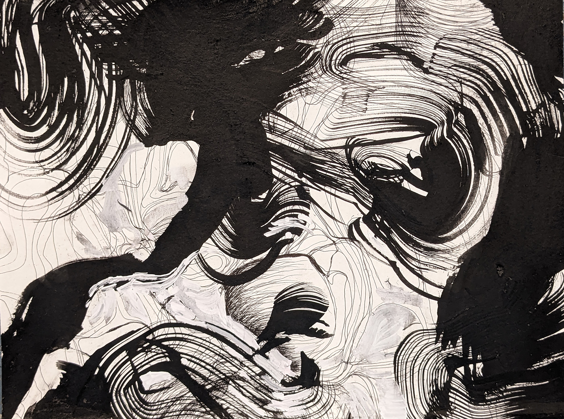 Small Scale Mixed Media on Paper