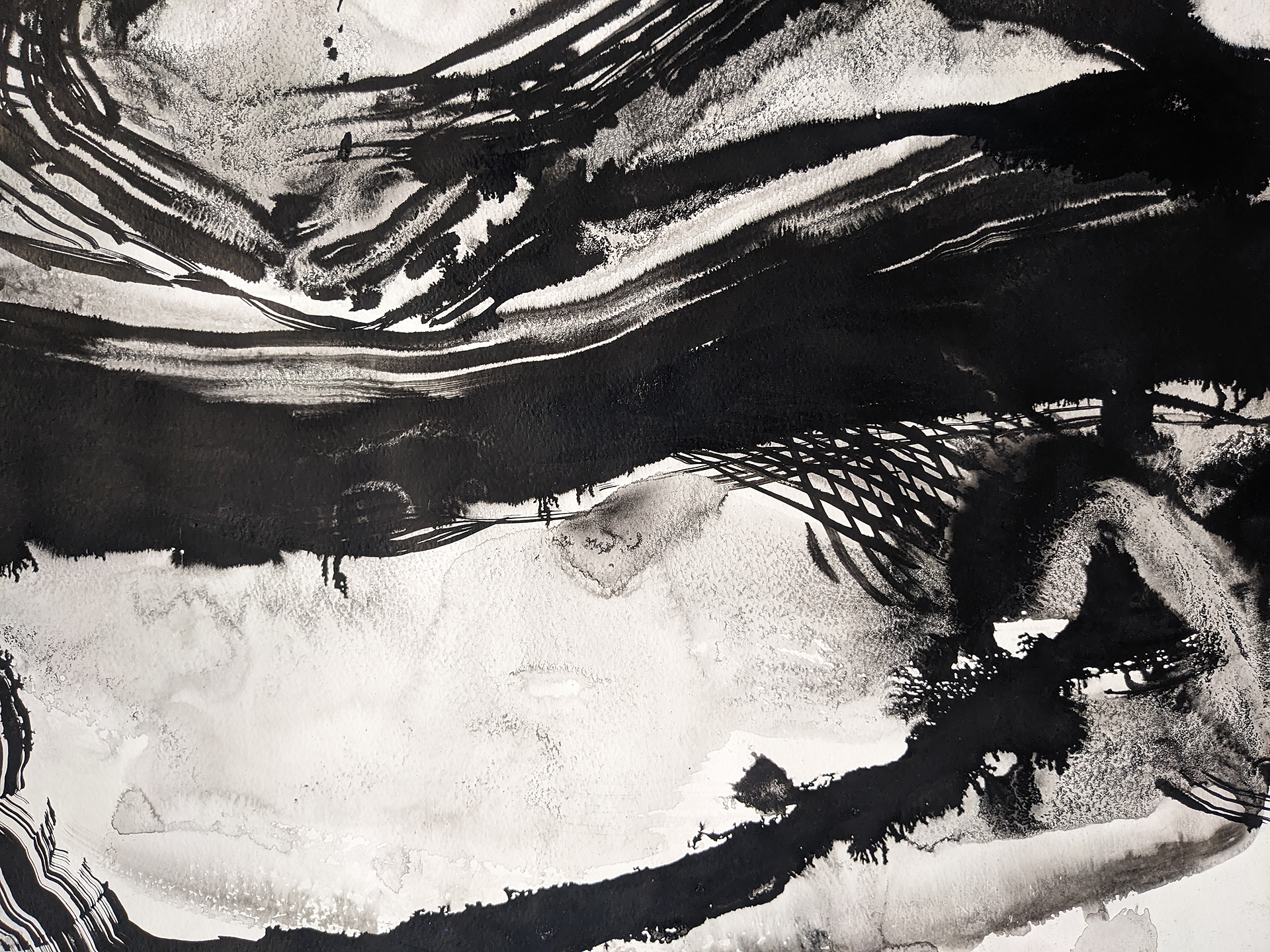 Small Scale Mixed Media on Paper