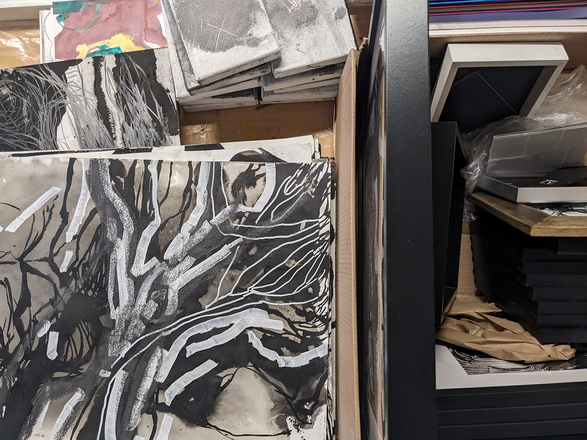 Small Scale Mixed Media on Paper